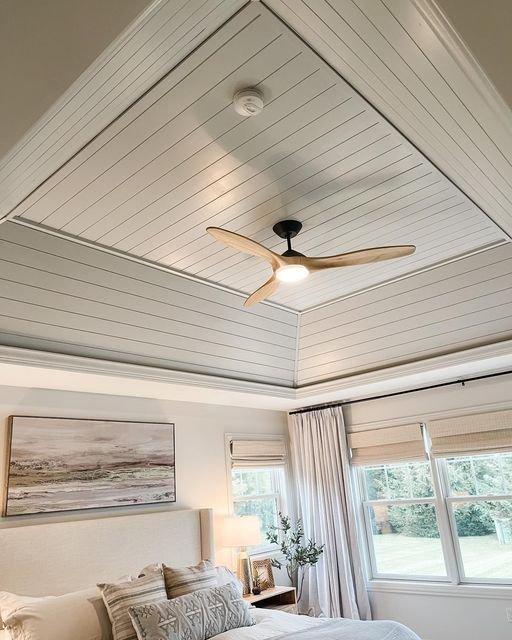 Gypsum false ceiling design for bedroom