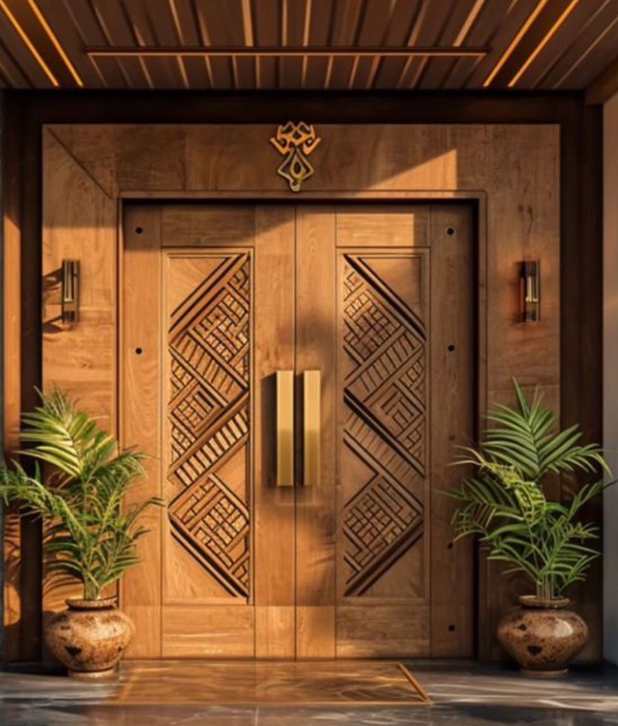 10 Simple Main Door Design for Home for a Stylish Home Entrance