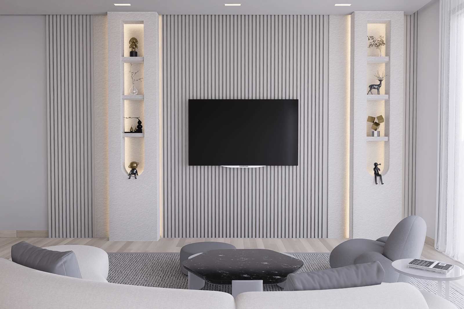 11 Simple Led Panel Design for Small Bedroom Interiors - WowHomeStyles
