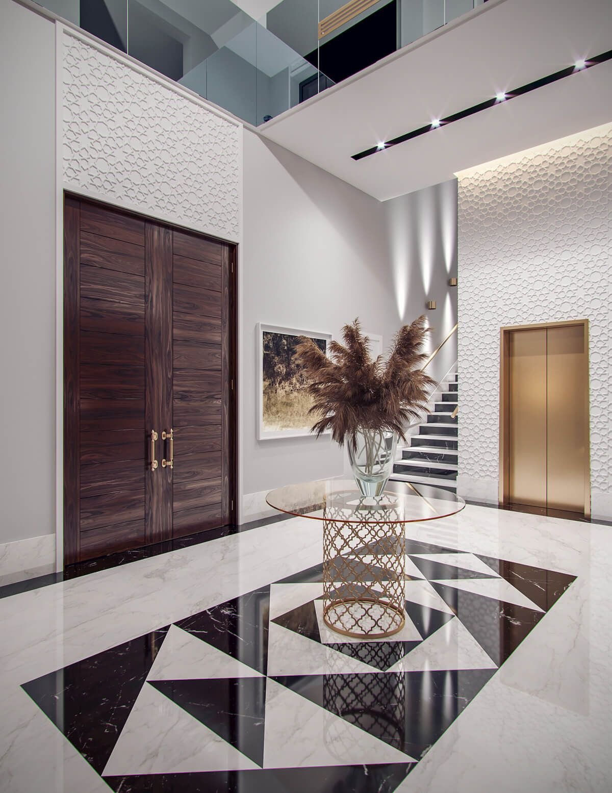 10 Small Entrance Lobby Design Ideas for Modern Interiors - WowHomeStyles