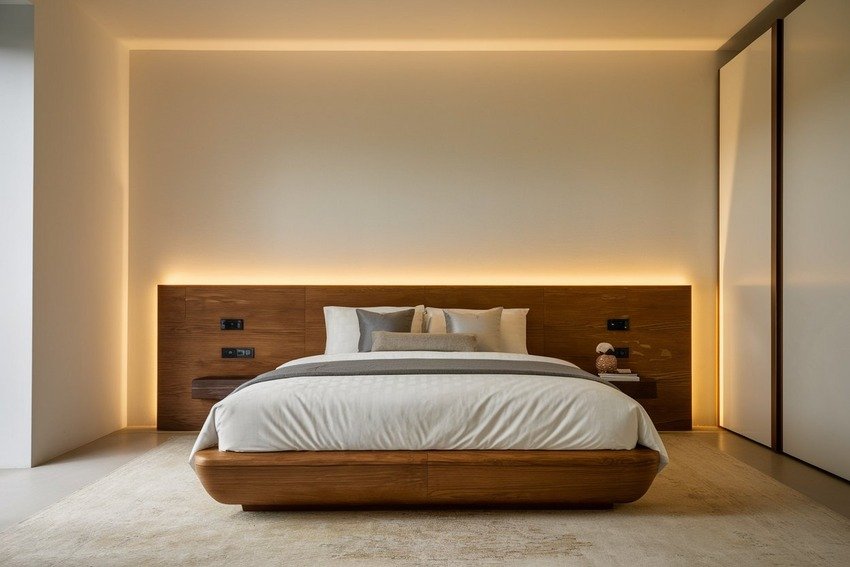Backlit headboard LED panel