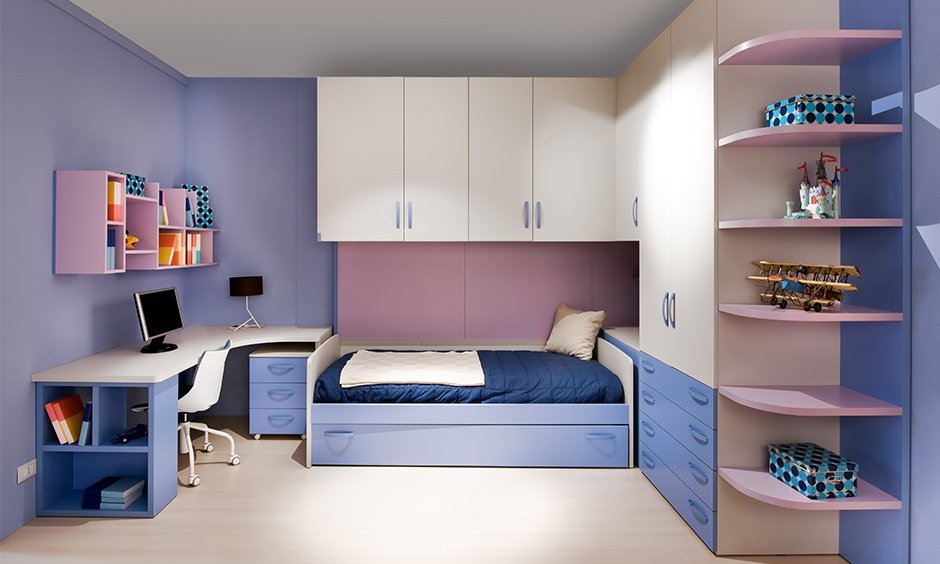 Modern Corner Wardrobe Designs for Small Bedroom