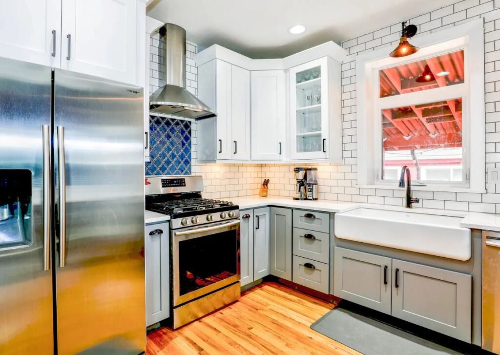 Hive Home modular kitchen with space-saving cabinet solutions