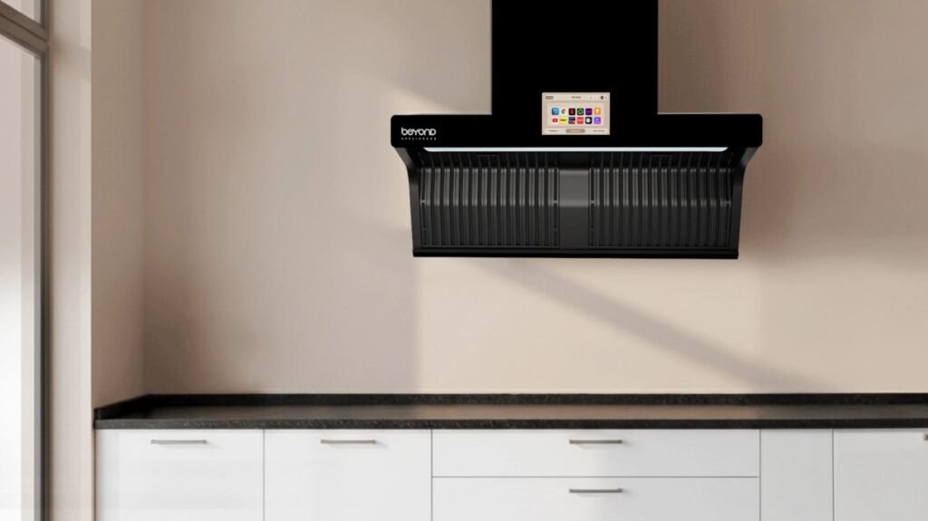 Modern kitchen chimney for smoke and odour removal