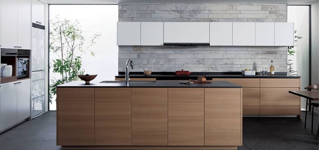 Panasonic Anchor modular kitchen with durable cabinets and modern finishes